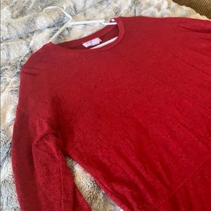 Liz Claiborne Red Long Sleeve